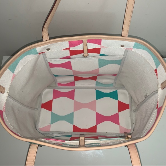 Kate Spade Coated Canvas Bow Harmony Tote - Picture 7 of 10